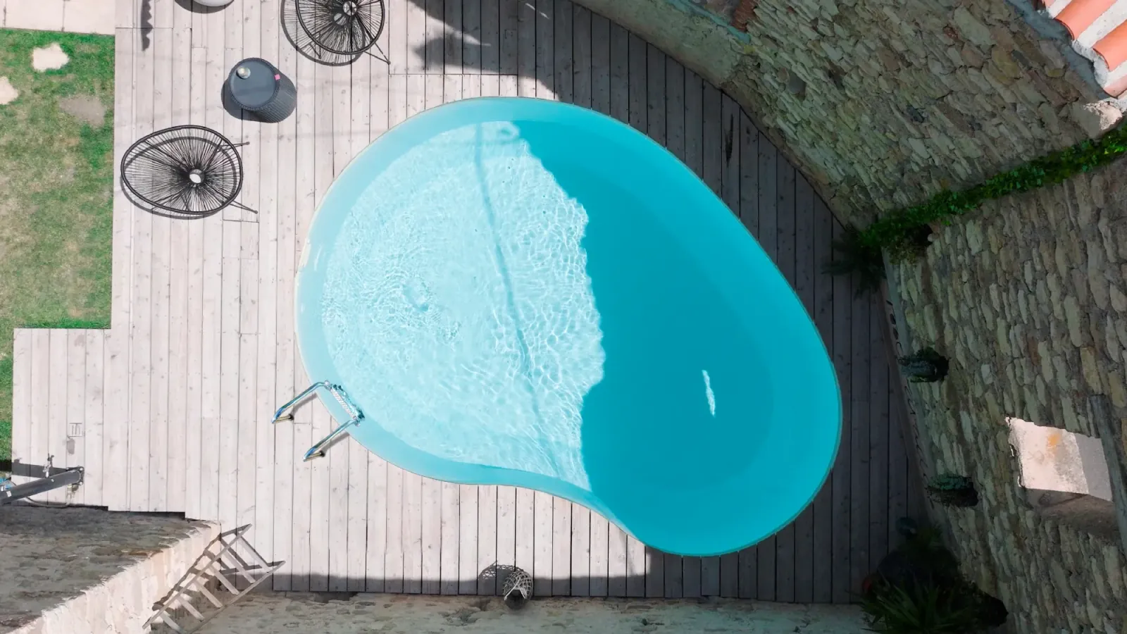Piscine haricot Piscines Waterair Adele